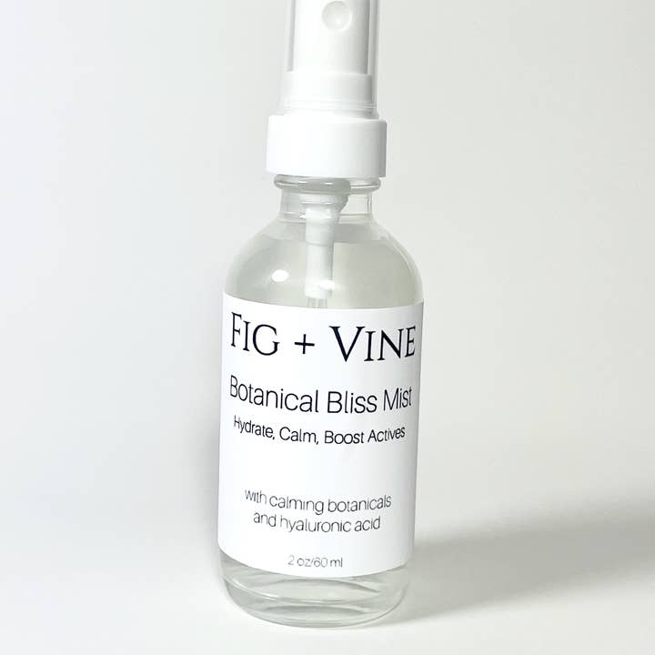 Botanical Bliss Face Mist - 2 oz for wholesale by Fig + Vine Skincare