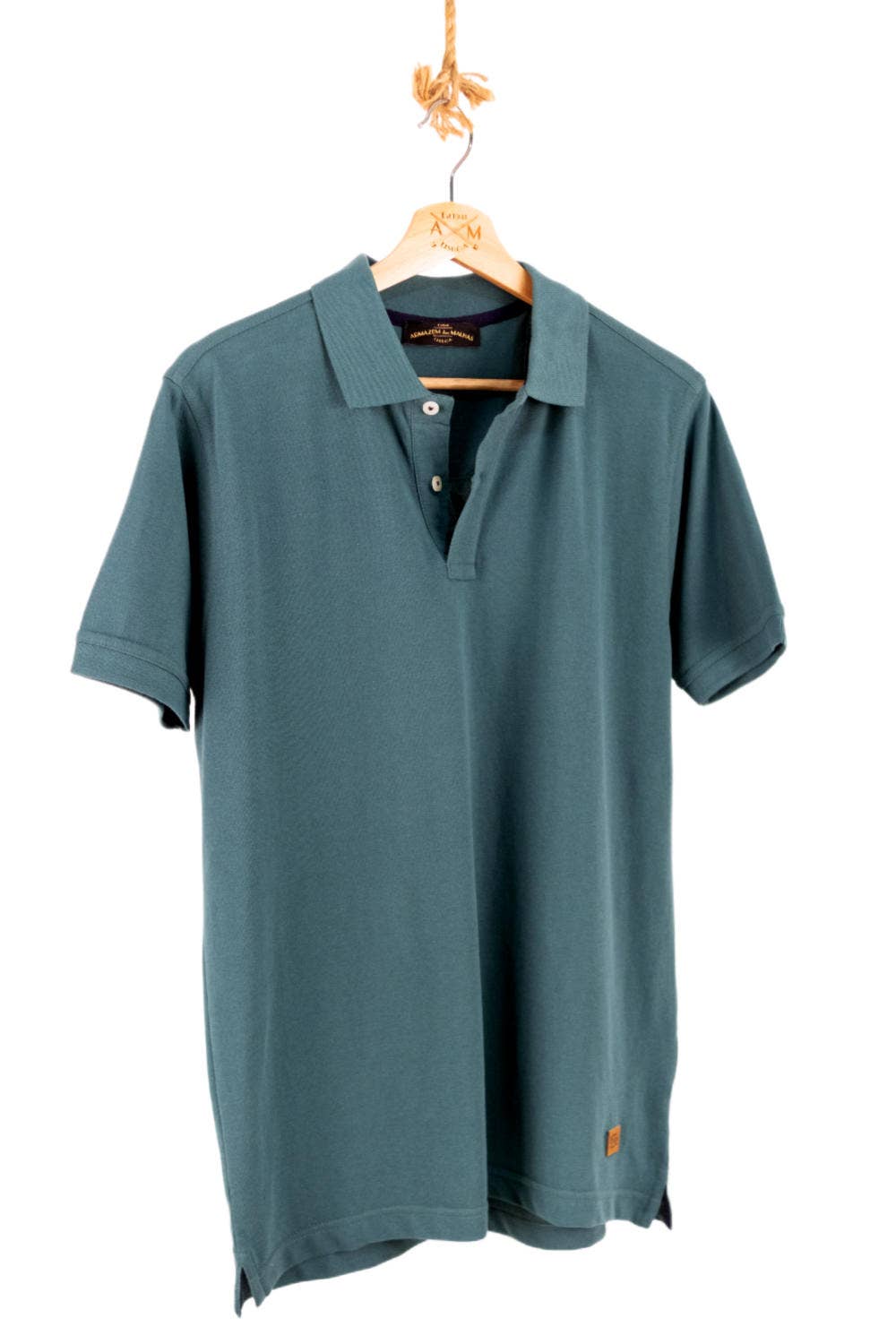 grün Cotton Piqué Polo-Shirt – Grün für den Großhandel auf Faire0