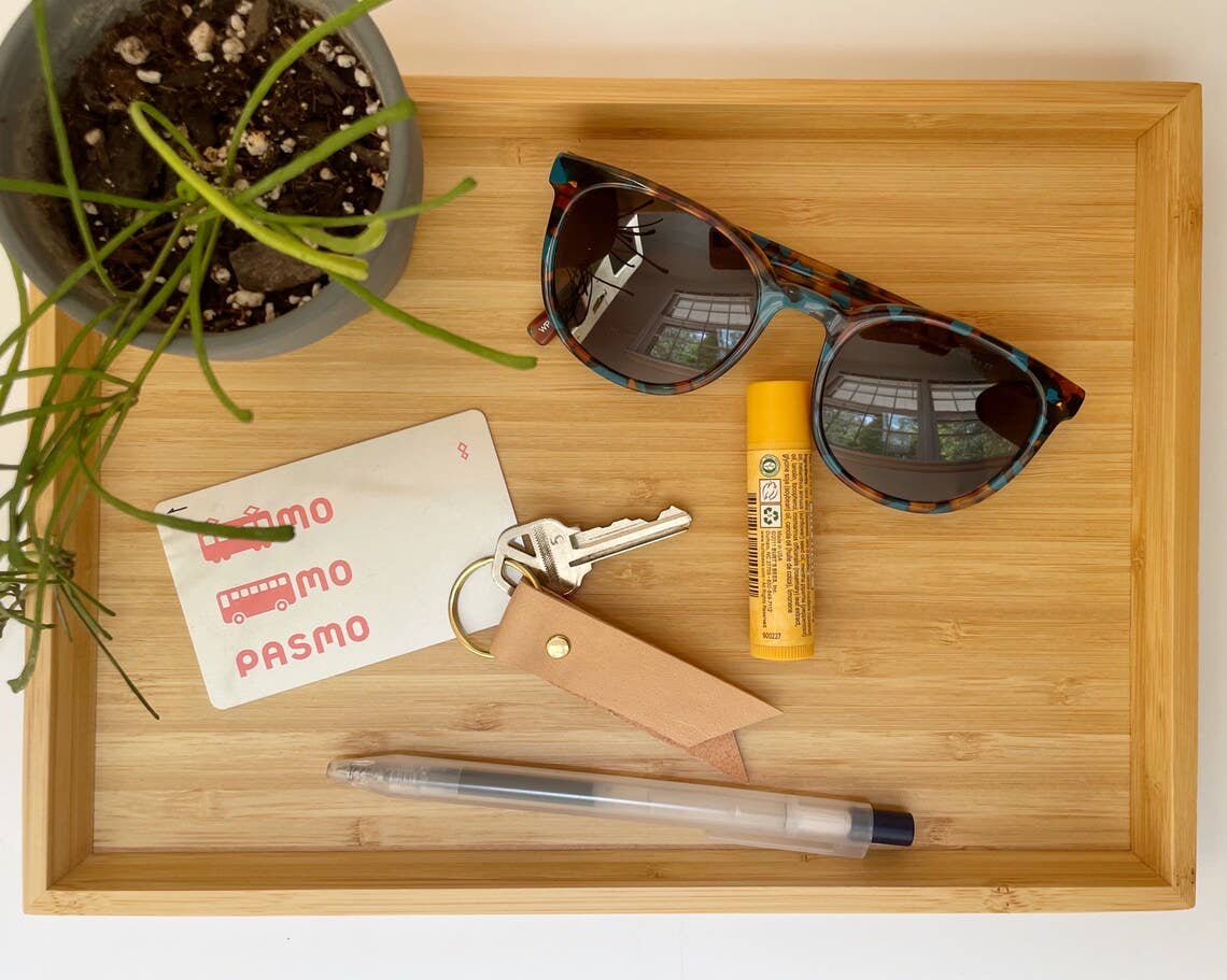 Jennifer Lesley - Wholesale Keychain - Unisex - Leather Keyring – Tan3