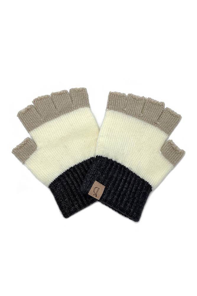 Hana - Wholesale Handschoenen - Dames - Kleurige winter wanten zonder vingers5