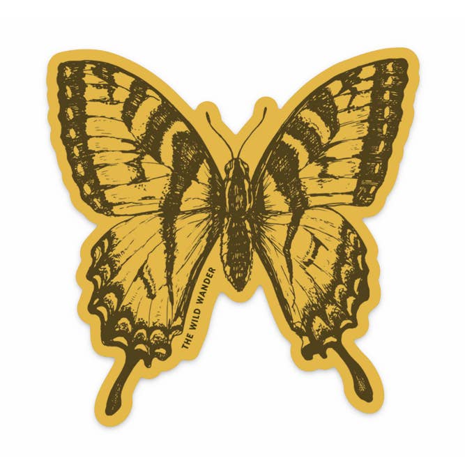 Adhesivo de mariposa de golondrina para venta al por mayor de The Wild Wander