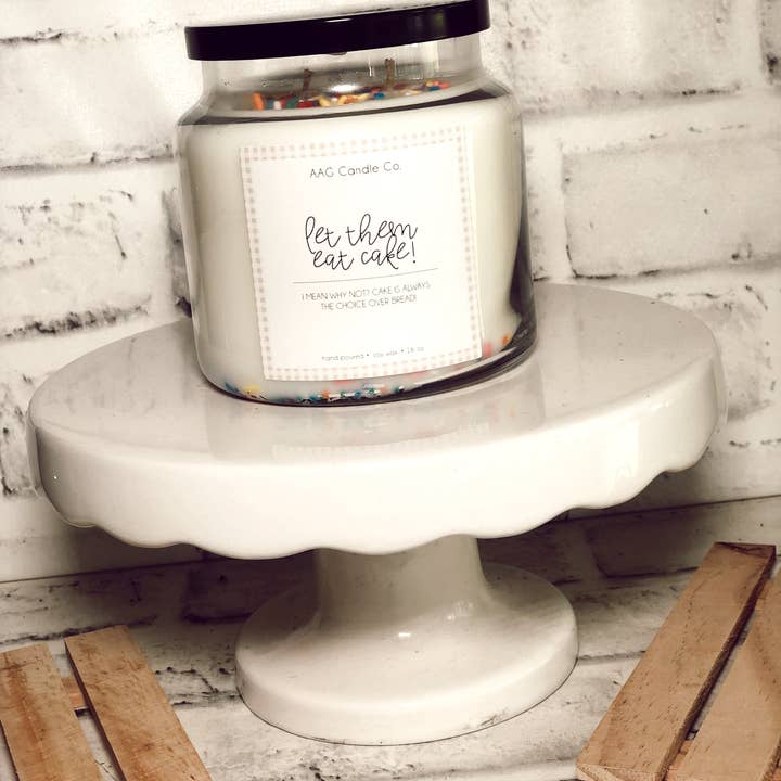 All About Grace Candle Co. - Wholesale Jar/Filled Candle - Let them eat Cake3