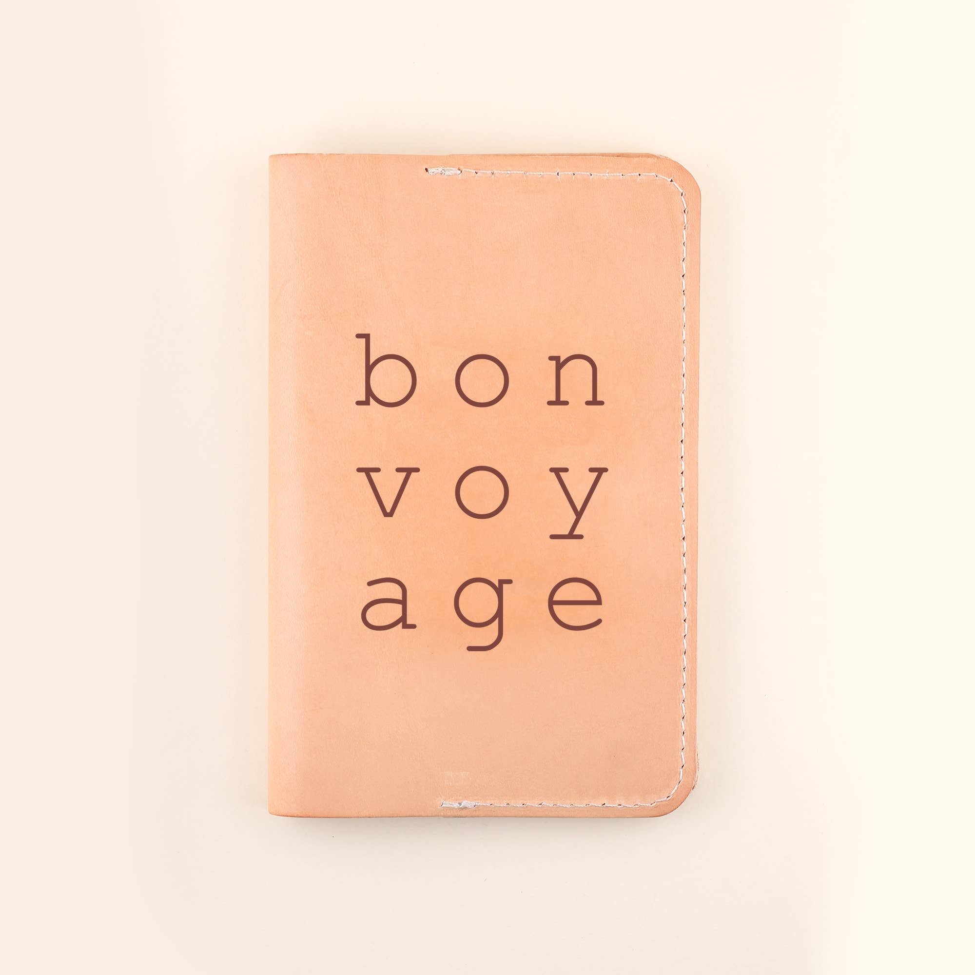 Freshwater Curated Goods - Wholesale Passport Case - Unisex - Bon Voyage Passport Holder0