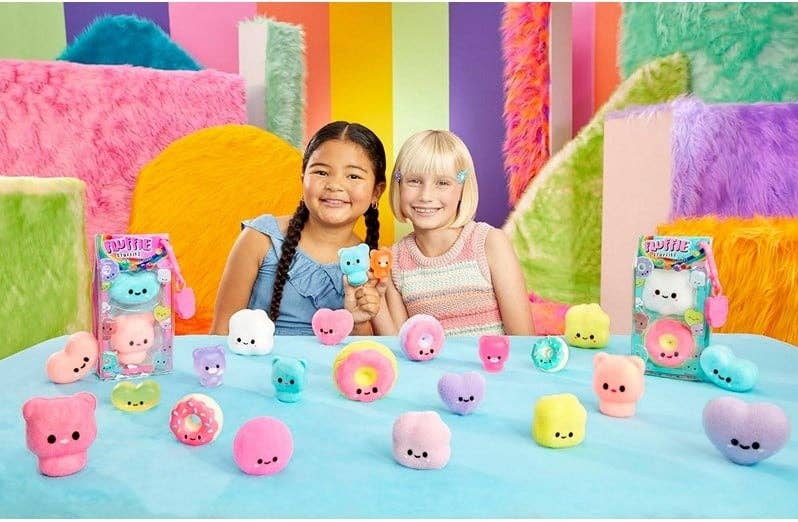 KIDDY-MOOV – Engroshandel Klemmelegetøj - Børn og baby – Minis Fluffie Stuffiez Pakke 2 assorteret i display / 112