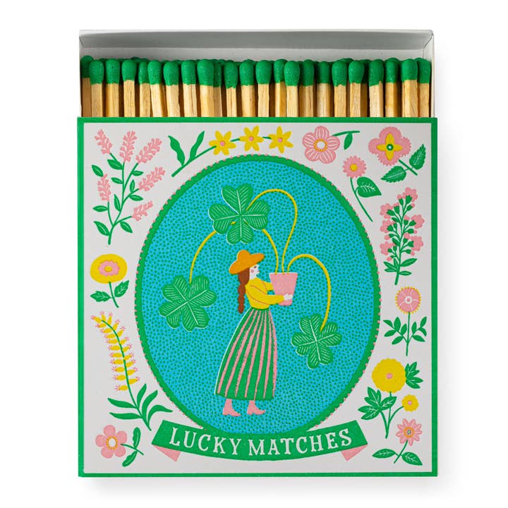 Archivist Gallery - Wholesale Matches - Lucky by Ariane Butto | Square - Safety Matches