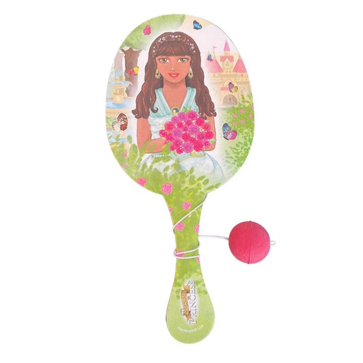 Princess Paddle Bat and Ball for wholesale by Kids Party Craft