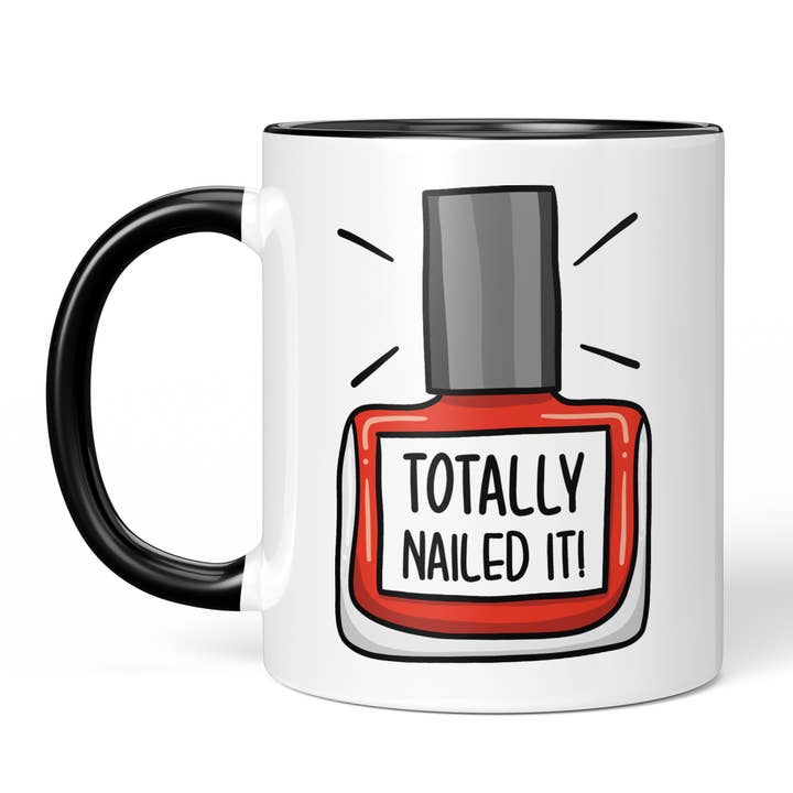 Totally Nailed It Pun Mok voor wholesale door TeePee Creations