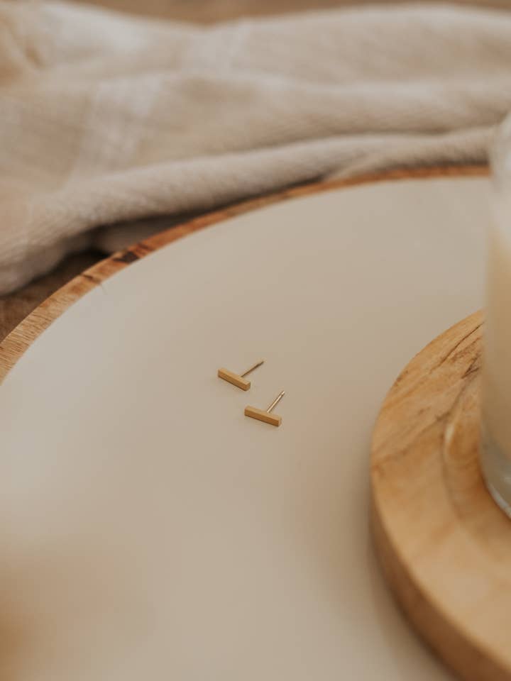 Sofia Earrings - Gold Plated for wholesale by Boutique Soha