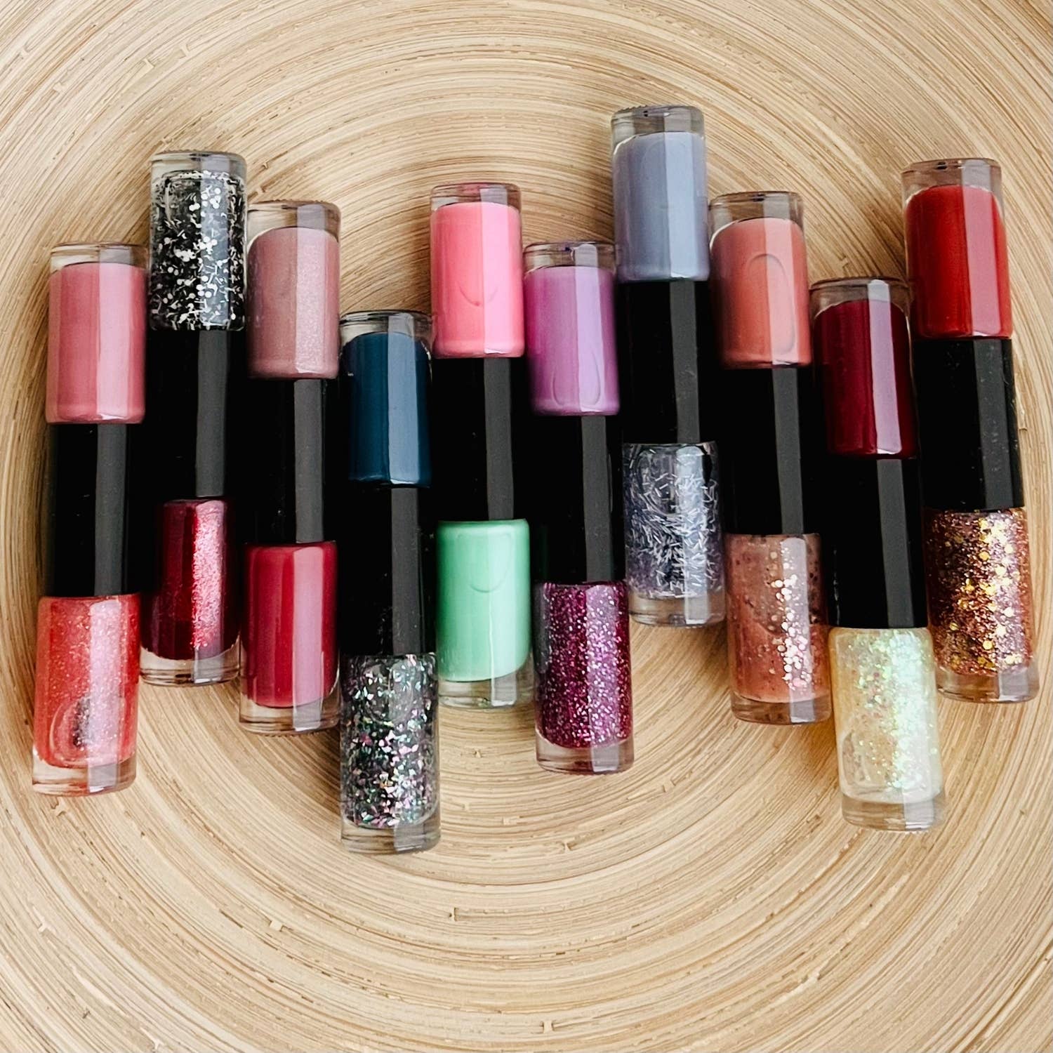 Tiny Gift Society – wholesale Nagellack – Dubbel nagellack - Trendiga färger, Glitter Polish Gift3