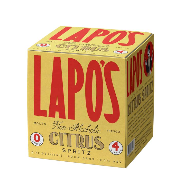 The Zero Proof - Wholesale Non-Alcoholic Aperitif/Mocktail - Lapo's Non-Alcoholic Citrus Spritz