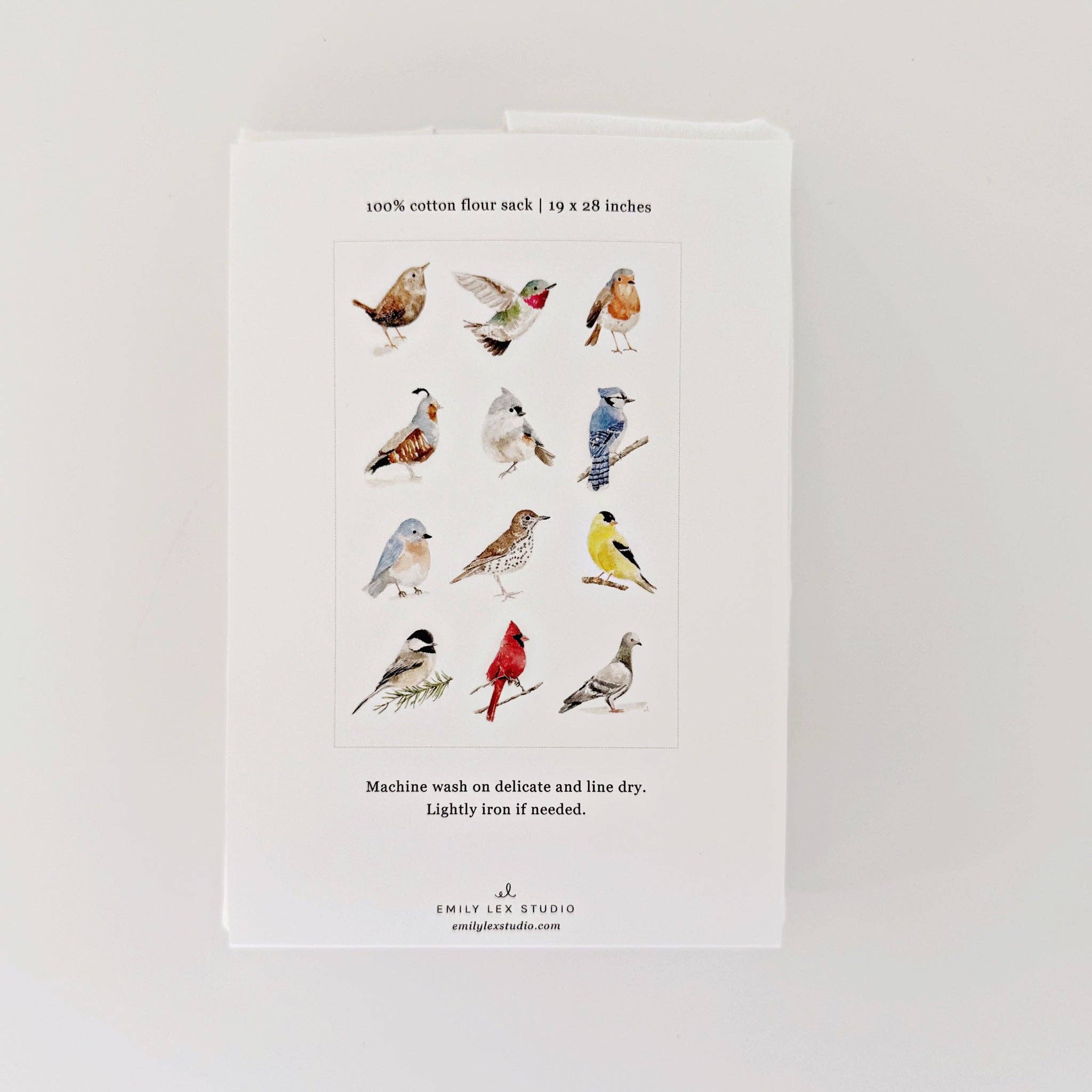 emily lex studio - Wholesale Tea Towel - birds tea towel3