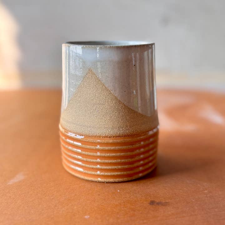 ROB Ceramics - Wholesale Drinking Glass/Cup - Earth Lines Tumbler - Handmade Ceramic Cup3