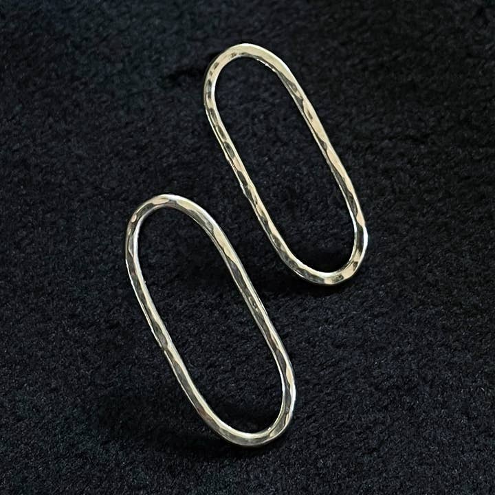 Link Stud Earrings for wholesale by Kaju Creations