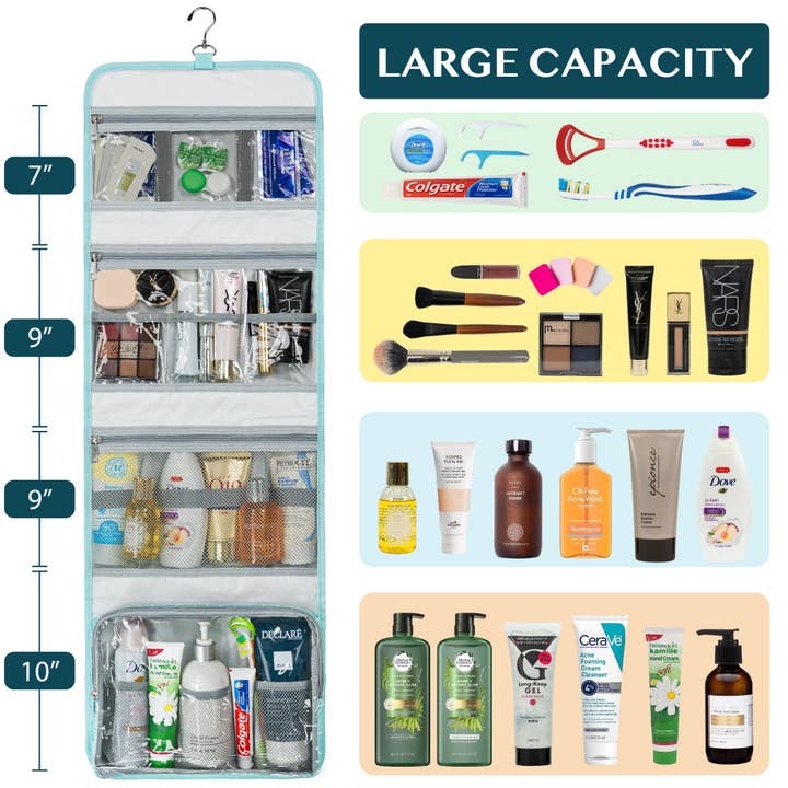 Pavilia - Wholesale Toiletry bag – Unisex - Buckle Hanging Toiletry Organizer Bag48