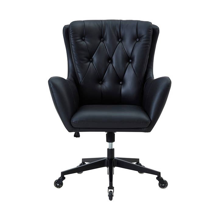 Houston Eco Leather Swivel Desk Chair With Caster Wheels for wholesale by HitaStyles