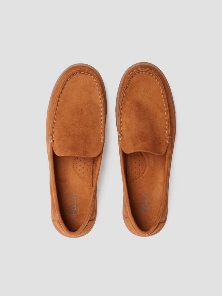 Paez - Wholesale Loafers - Men's - LOAFER VEGAN SUEDE GOLDEN6