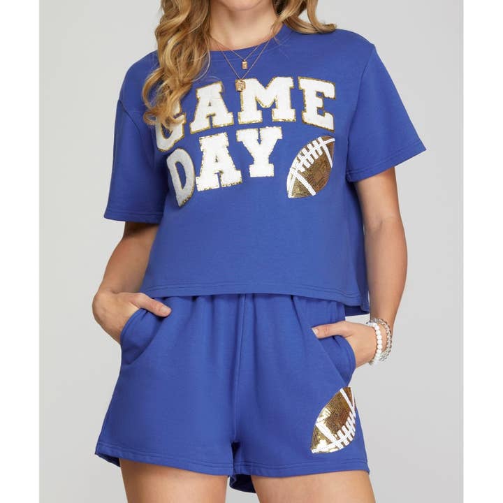 TOP CON TOPPA DA CALCIO PER IL GIORNO DELLA PARTITA per la vendita all'ingrosso da parte di Paperdoll