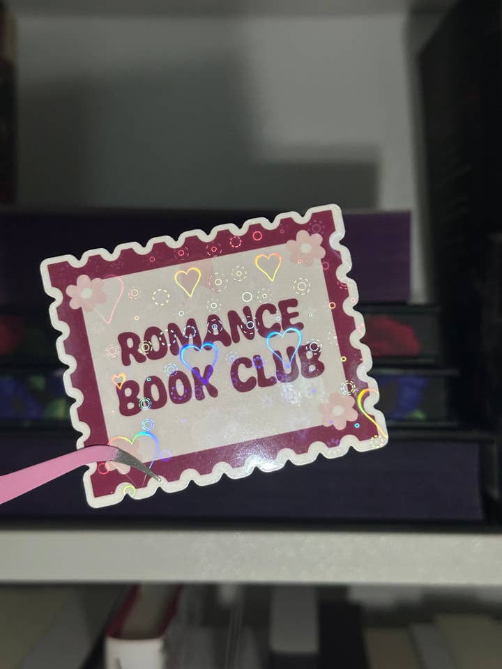 Pegatina del club de lectura de romance para venta al por mayor de Brinnvill Books