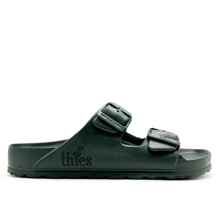 thies 1856 ® Ecofoam Sandalen vegan bosgroen voor wholesale door thies