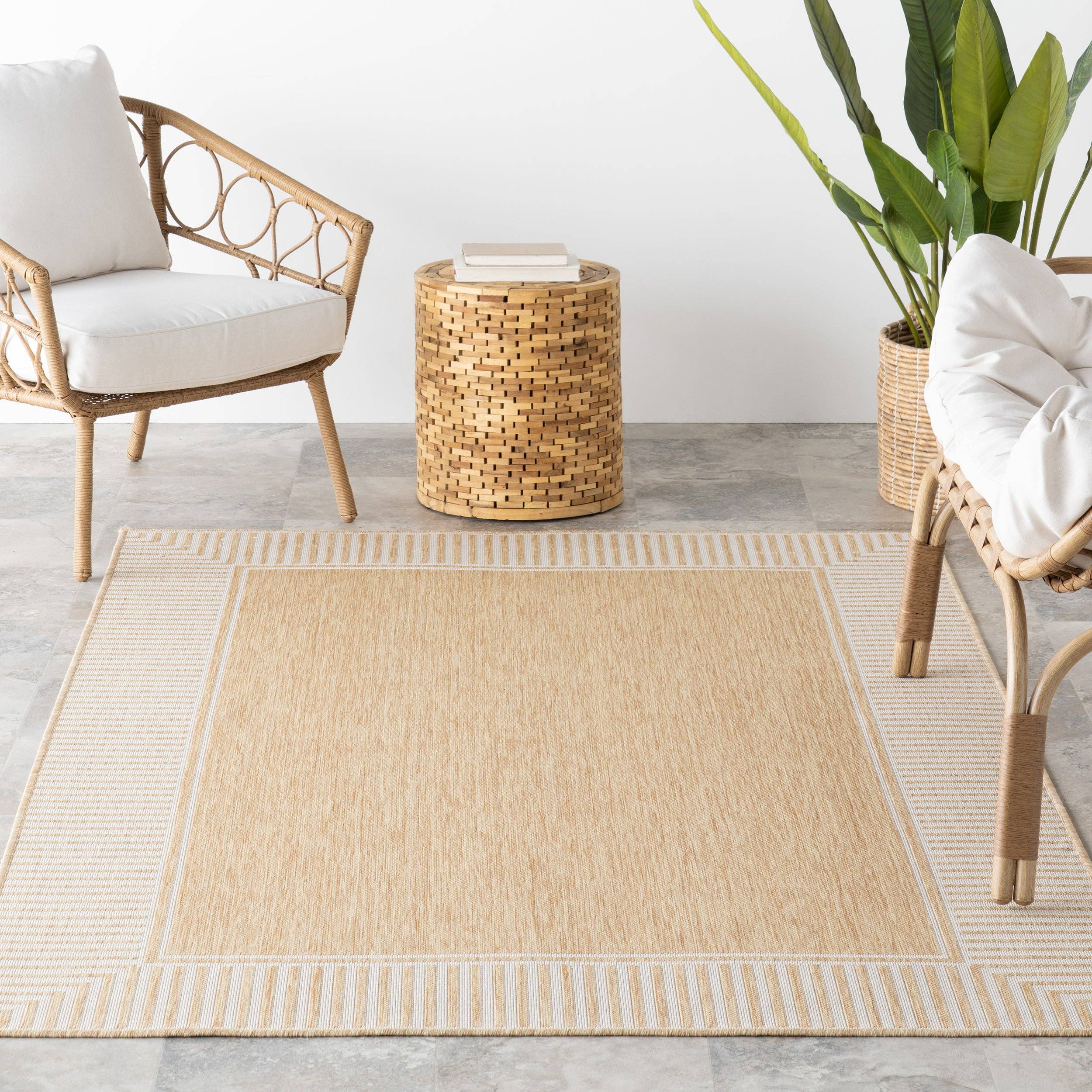 nuLOOM - Wholesale Area Rug - Nuloom Asha Simple Striped Indoor/Outdoor Area Rug65