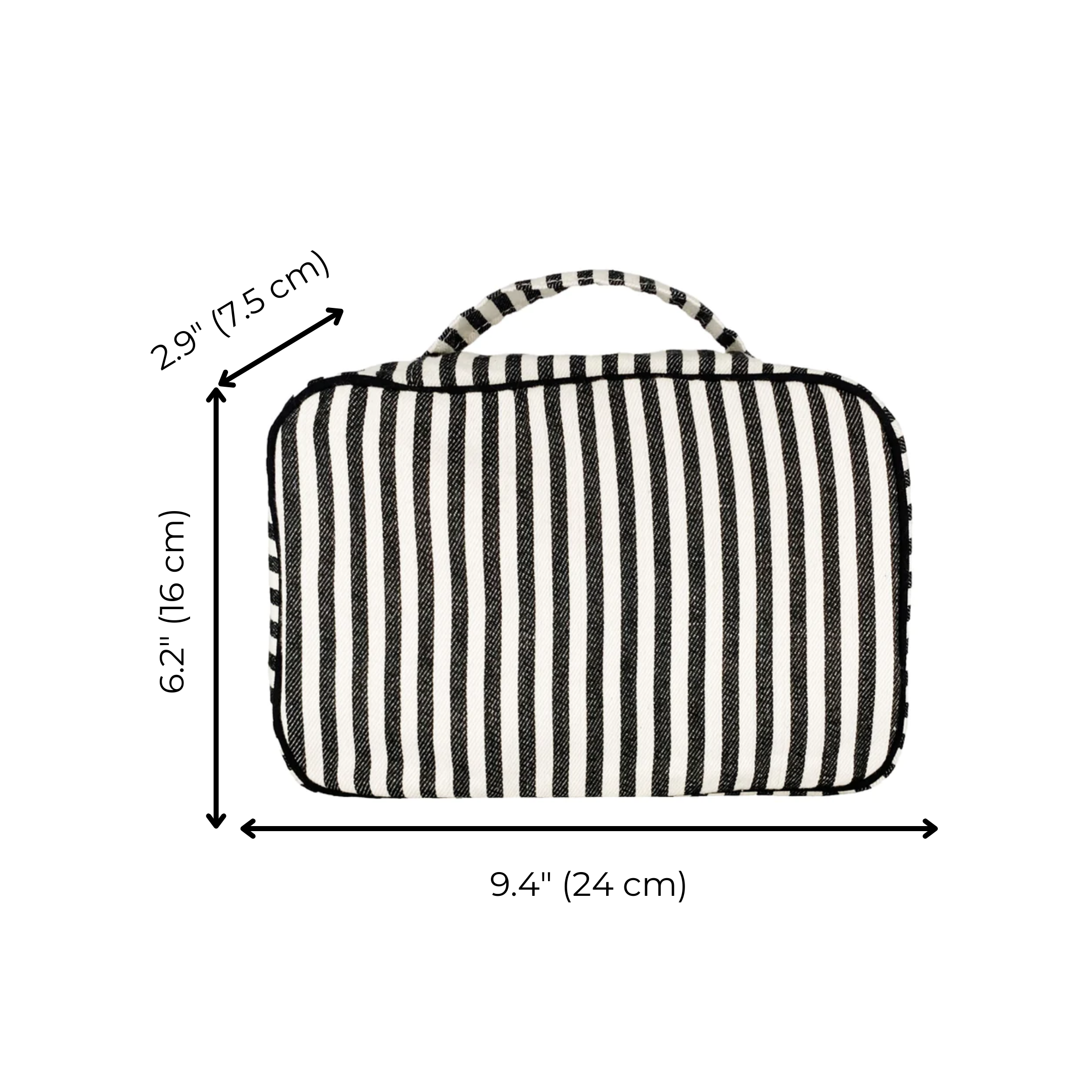 Bag-All - Wholesale Toiletry Bag - Unisex - Folding/Hanging Toiletry Case, Striped3