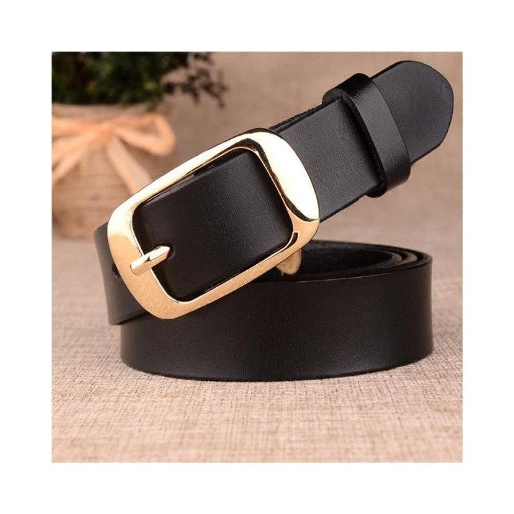Sheer Trend - Wholesale Belt - Women's - Genuine Leather Cowhide Fashion Versatile Women's Belt0