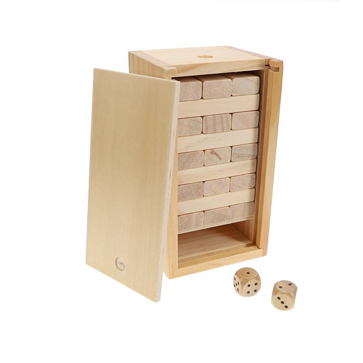 WE Games Wooden Blocks Stacking Tower Game with Wooden Box, Short, 27 Blocks and other Purchase Wholesale stacking box. Free Returns & Net 60 Terms on Faire trending on Faire.