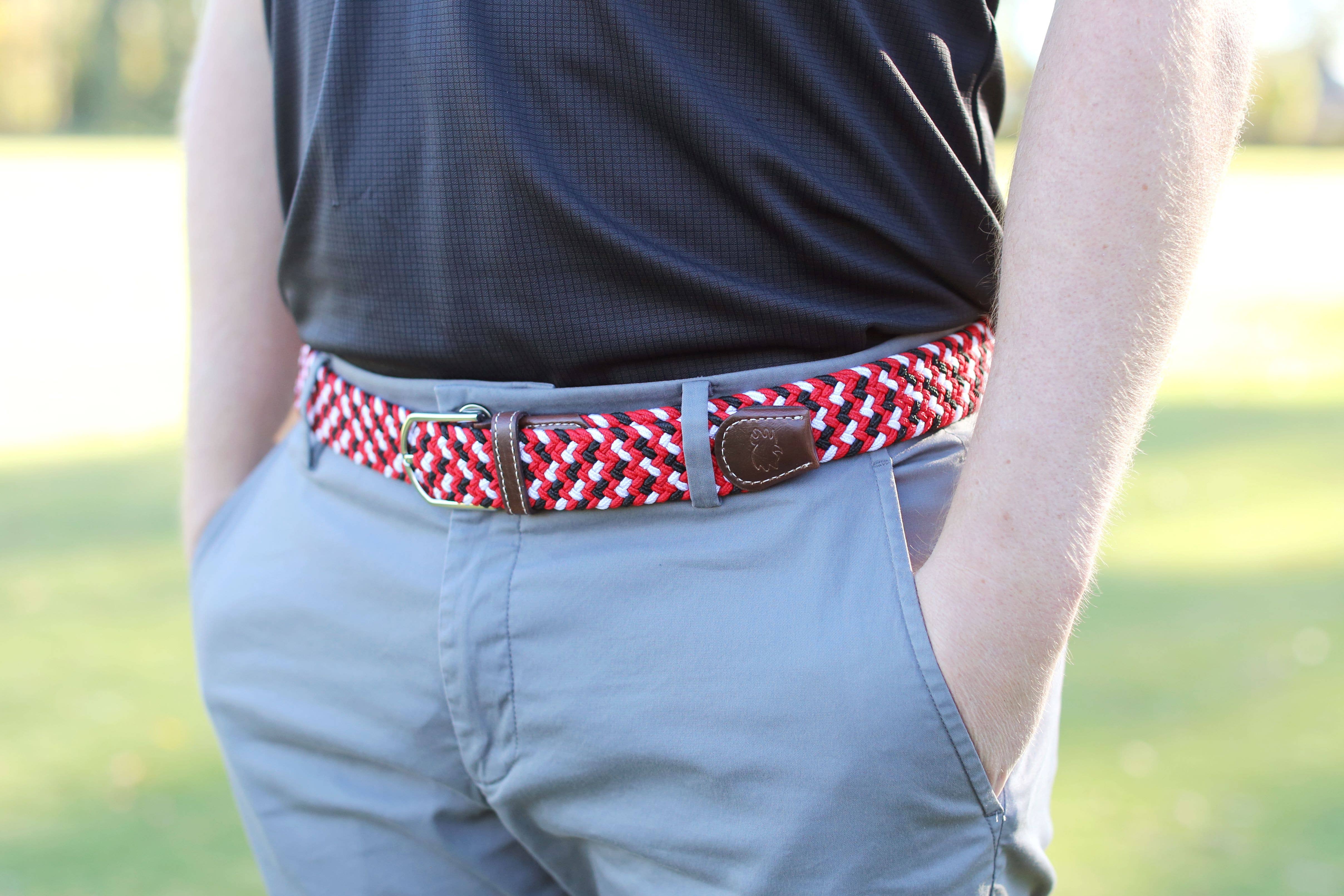 Roostas - Wholesale Belt - Unisex - The Sea Island Woven Stretch Belt2