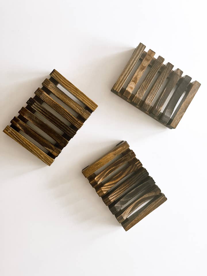 Bamboo Soap Dish for wholesale by Evexia Cosmetics