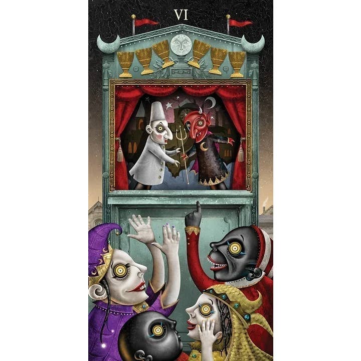 U.S. Games Systems Inc. – Cartas de tarô por atacado – Desviante Moon Tarot Edição sem Bordas6
