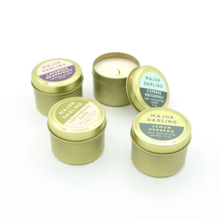 Major Darling - Wholesale Jar/Filled Candle - Odor Neutralizing Candle5