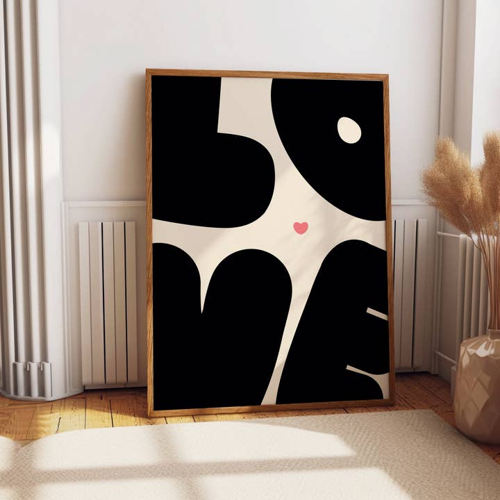 Nono Problemo - Wholesale Art Print - Art Print – Love Art Print –Black and White | Wall Art1