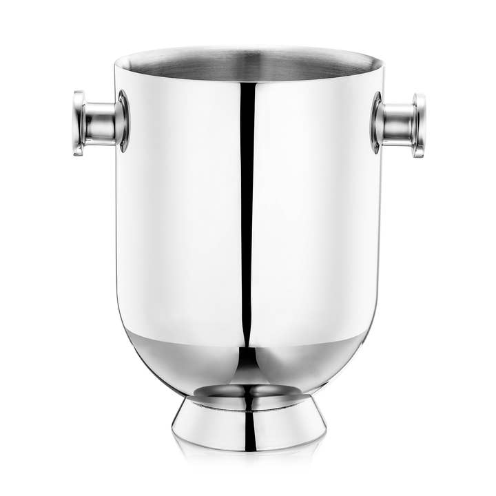 Trombone Champagne Bucket - Stainless Steel for wholesale by Nick Munro