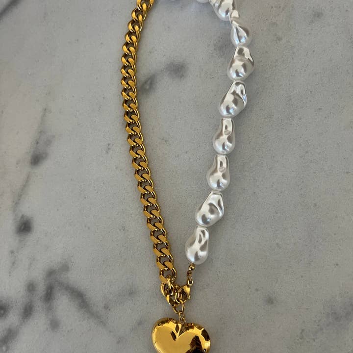 CHANSUTTPEARLS - Wholesale Pendant/Charm Necklace - CHARLOTTE NECKLACE