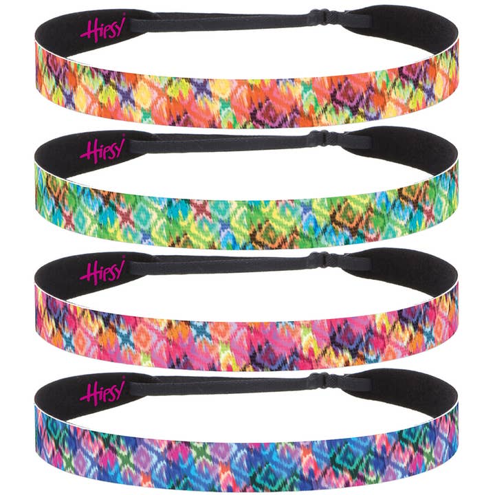 Hipsy verstelbare brede tribale diamanten hoofdband zonder slip voor wholesale door Hipsy