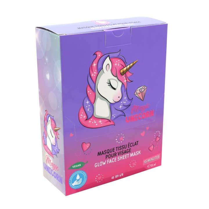 😍 Girl Power, Mask, Fabric, Face Glow, Kids, Child, Face Care, 25 ml for wholesale by Takecare