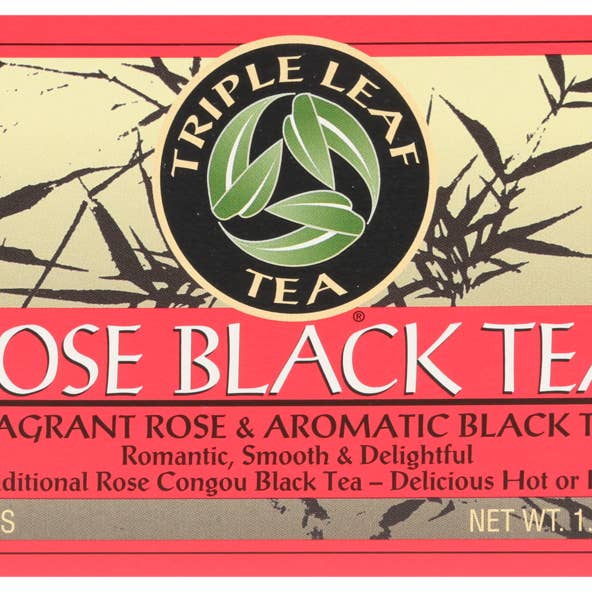 Triple Leaf Tea - Wholesale Tea Bags - Rose Black Tea