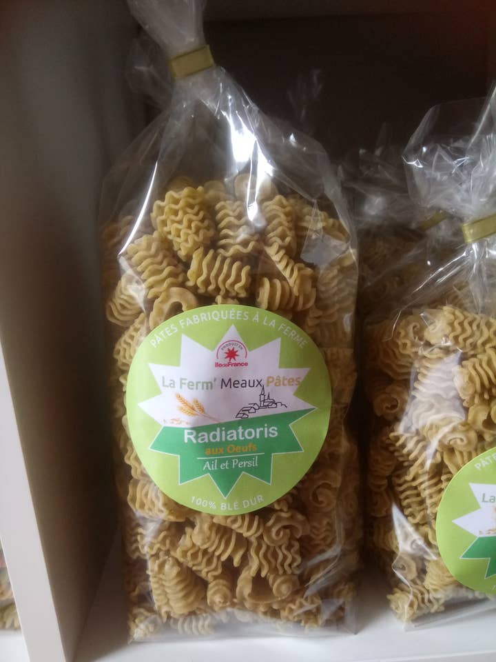 Radiatoris Alho e Salsa com Ovos - 500g por atacado de La Ferm'Meaux Pâtes