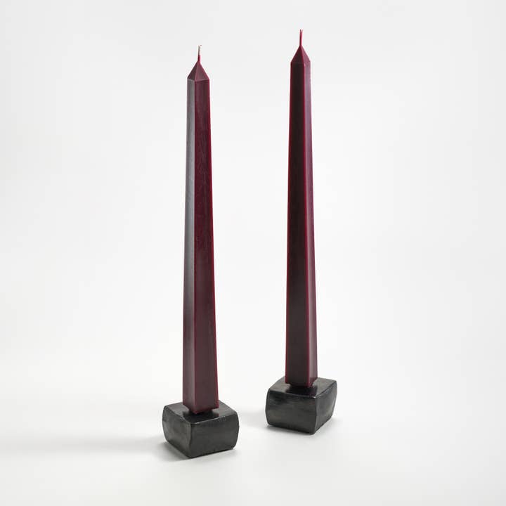 Handmade Iron Taper Candle Holders for wholesale by Greentree Home Candle