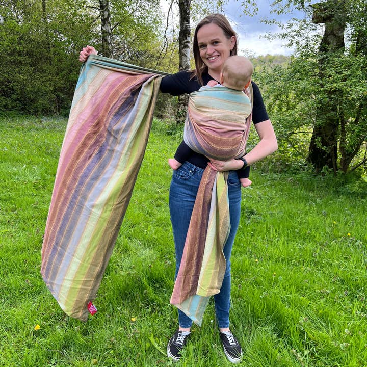 Girasol - Wholesale Baby Wrap/Sling - Rayos d'Oro baby sling, handmade, fair2