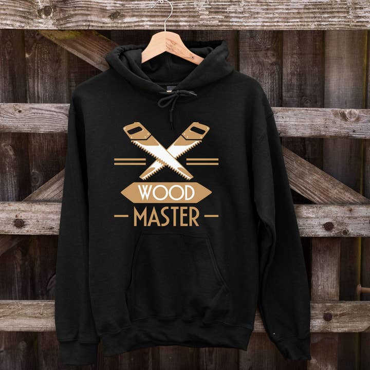 Chandail à capuchon Wood Master pour la vente par Magnolia Oaks Woodshop