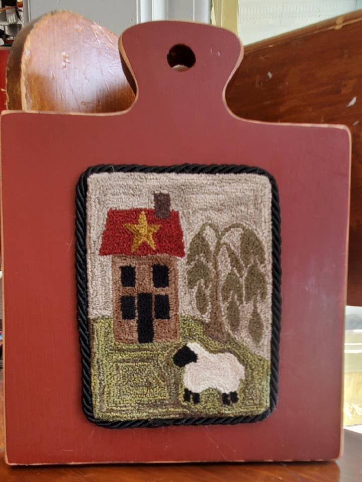 Eenvoudig Saltbox Punch Needle Patroon voor wholesale door Sew Cherished