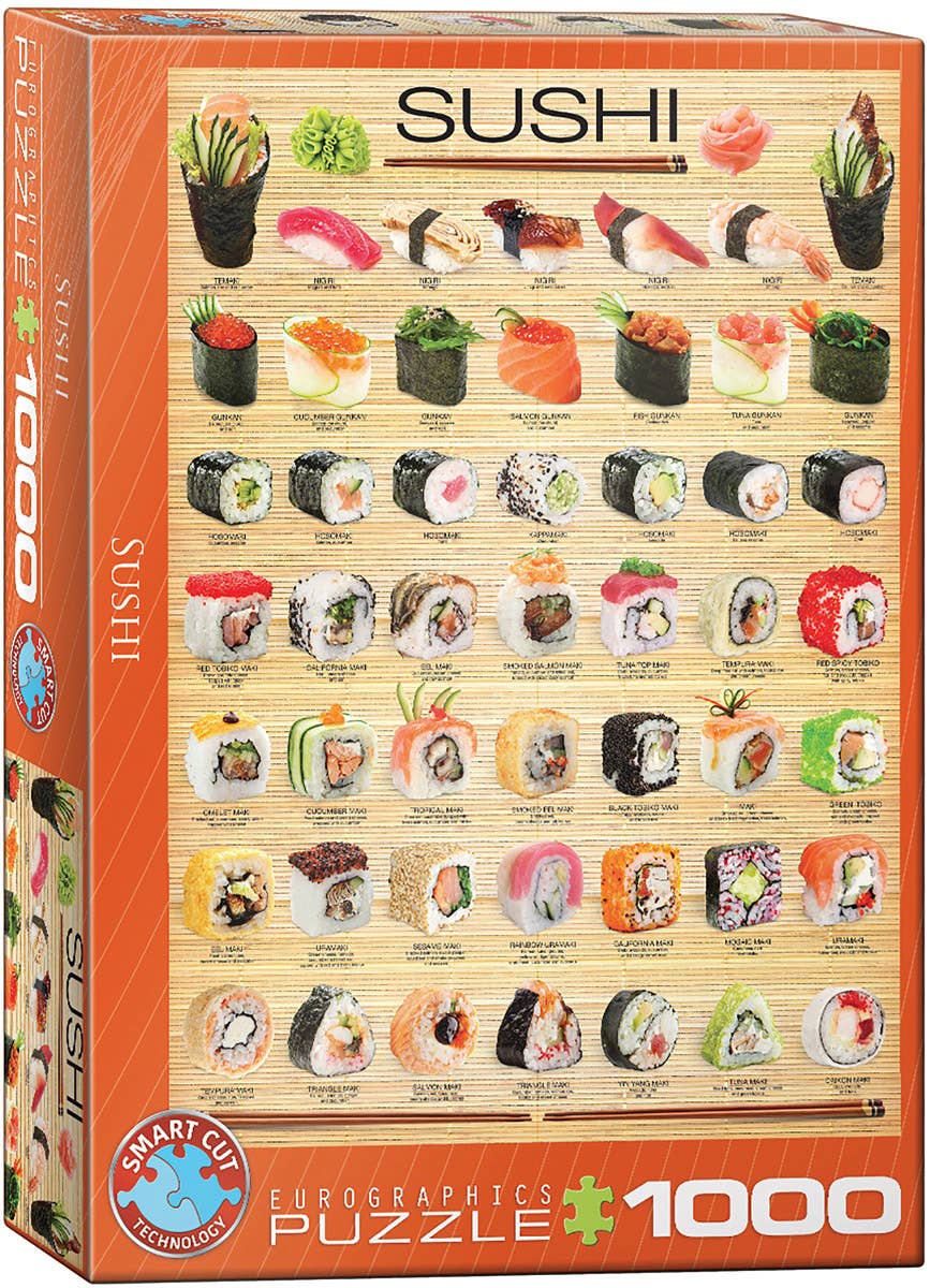 Eurographics Puzzles Europe - Wholesale Puzzle - Adult - Sushi0