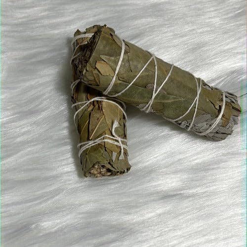 WHOLIFECO - Wholesale Sage bundle - Bay leaves smudge bundles - 4 inches sage smudge stick2