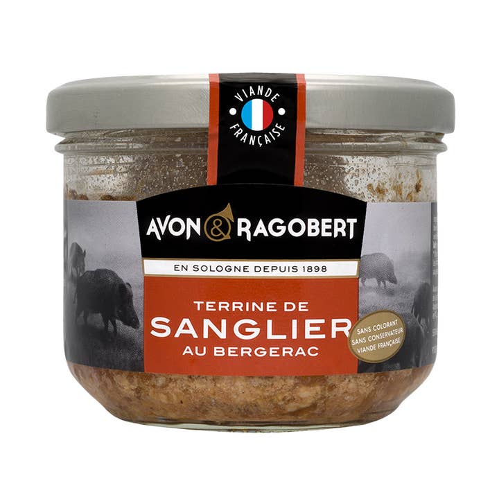 Avon & ragobert - Wholesale Preserves - WILD BOAR IN BERGERAC0