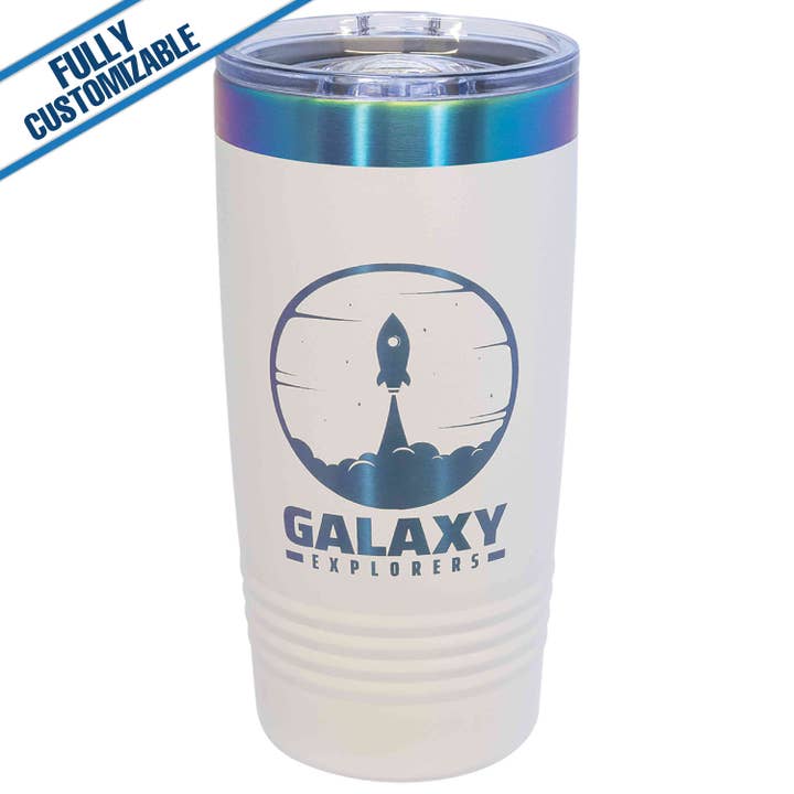 GiftWorksPlus - Wholesale Insulated Mug/Tumbler - 20oz. Engraved Tumbler with Flip Lid - Fully Customizable22