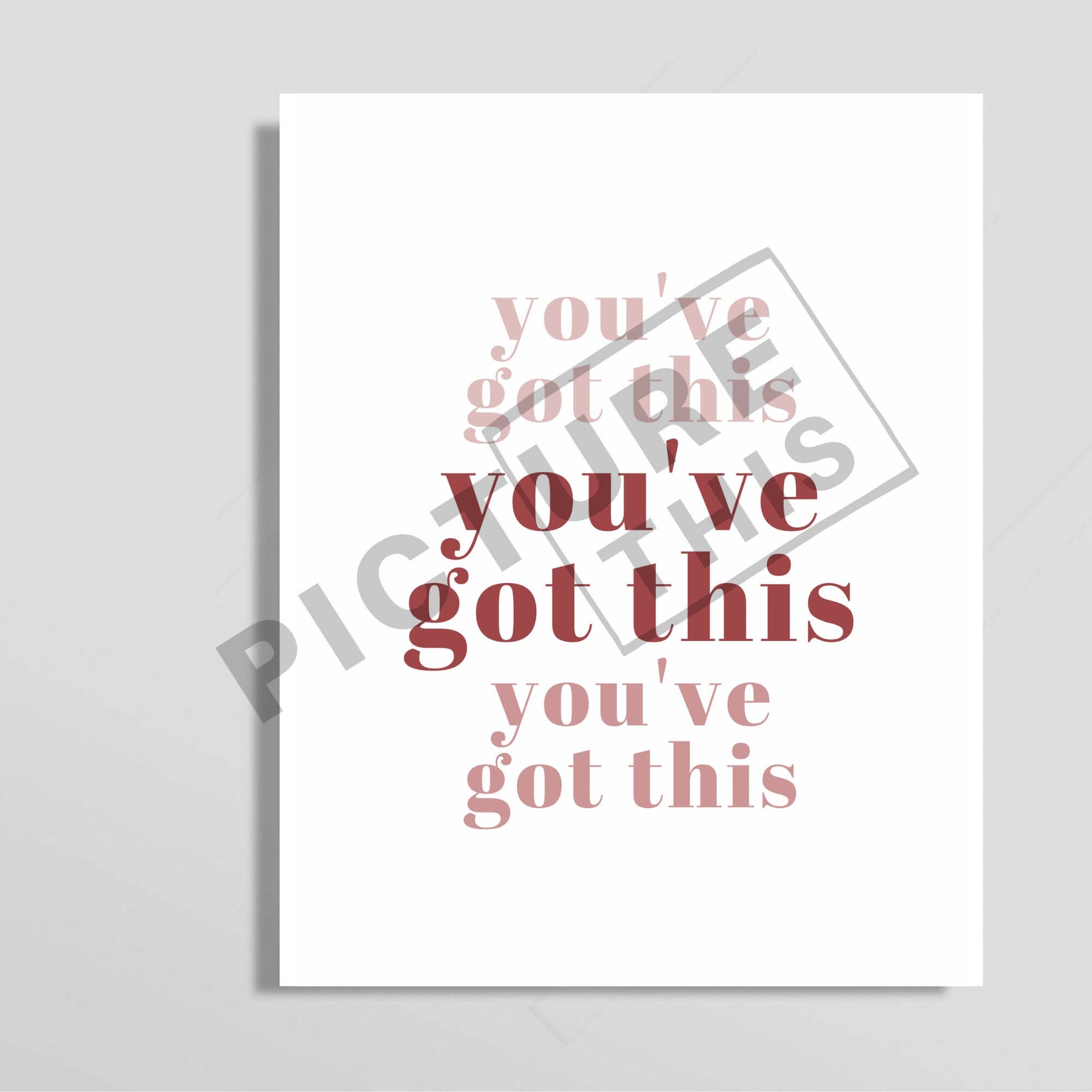 PRINTD image - Wholesale Art Print - Woman Empowerment Print, Empowering Poster, Motivational1