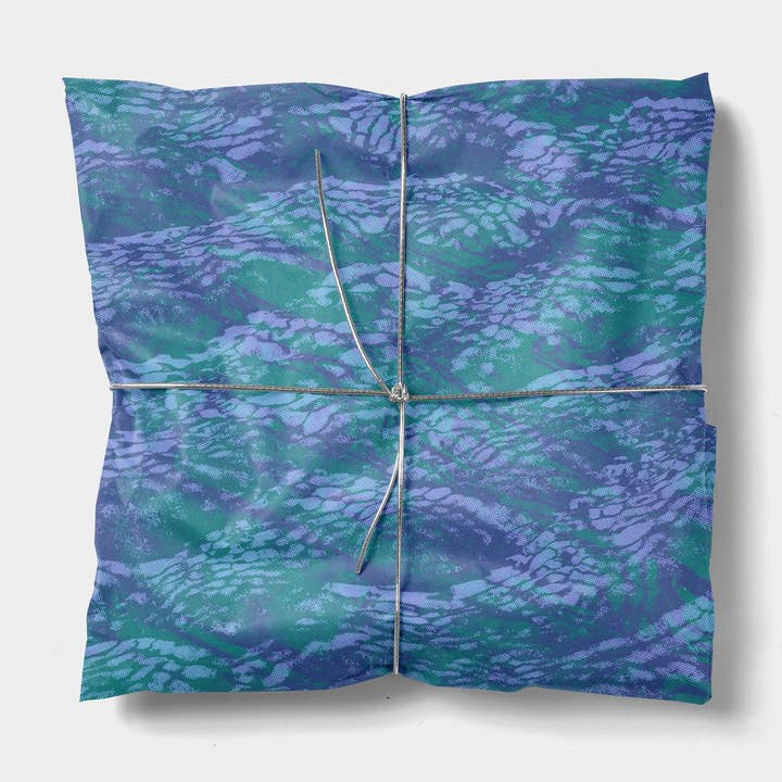 Water Texture Gift Wrap for wholesale by The Design Craft