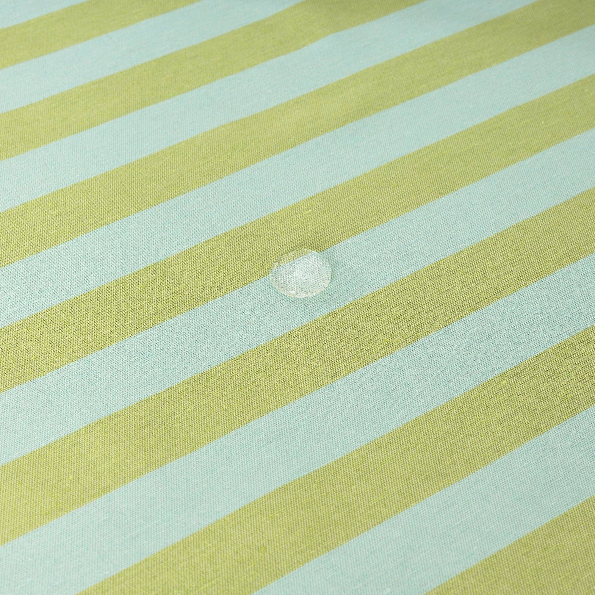 SG HOGAR - Vente Nappes - Nappe en jacquard Maglia Raya à la pistache et à la turquoise6