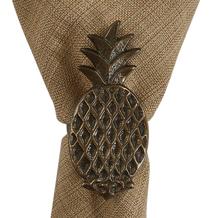 Pineapple Napkin Ring for wholesale by Park Designs